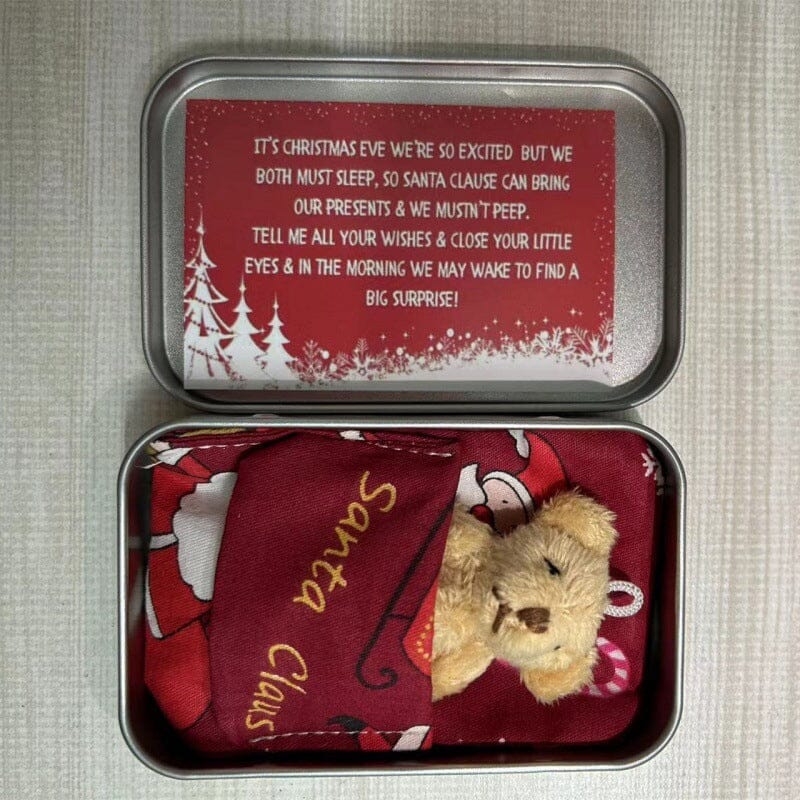 Weihnachts-Plüschbär-Geschenk