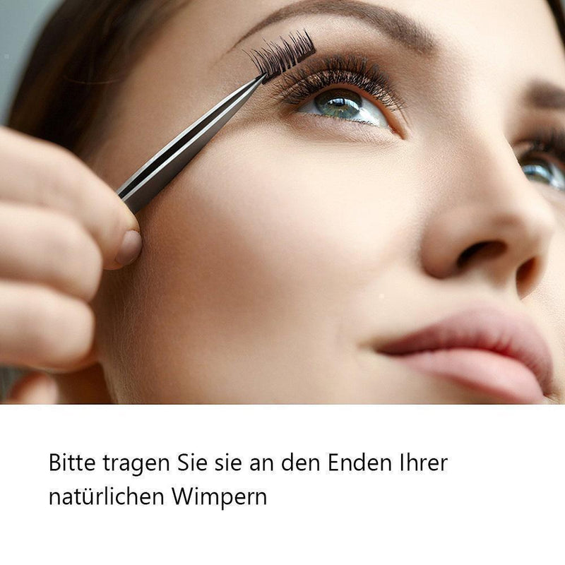 Magnetische Falsche Wimpern（4 Paar/8 Stücke） - hallohaus