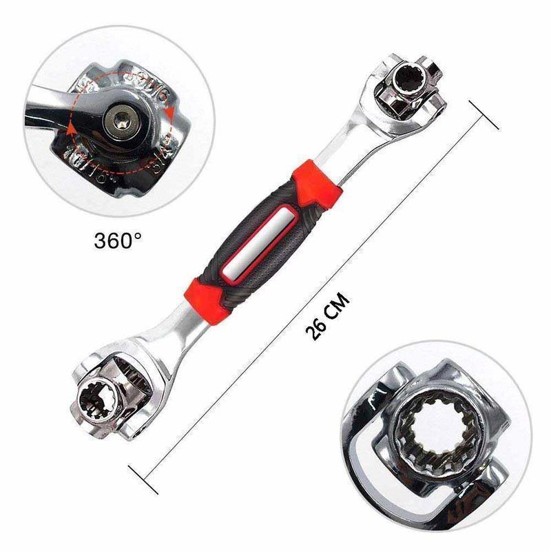 Bequee 48-In-1 Tiger Universal Schraubenschlüssel - hallohaus