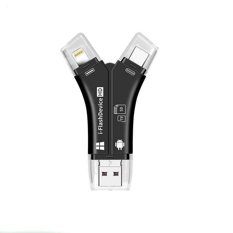 4-in-1 iFlash Drive Kartenleser