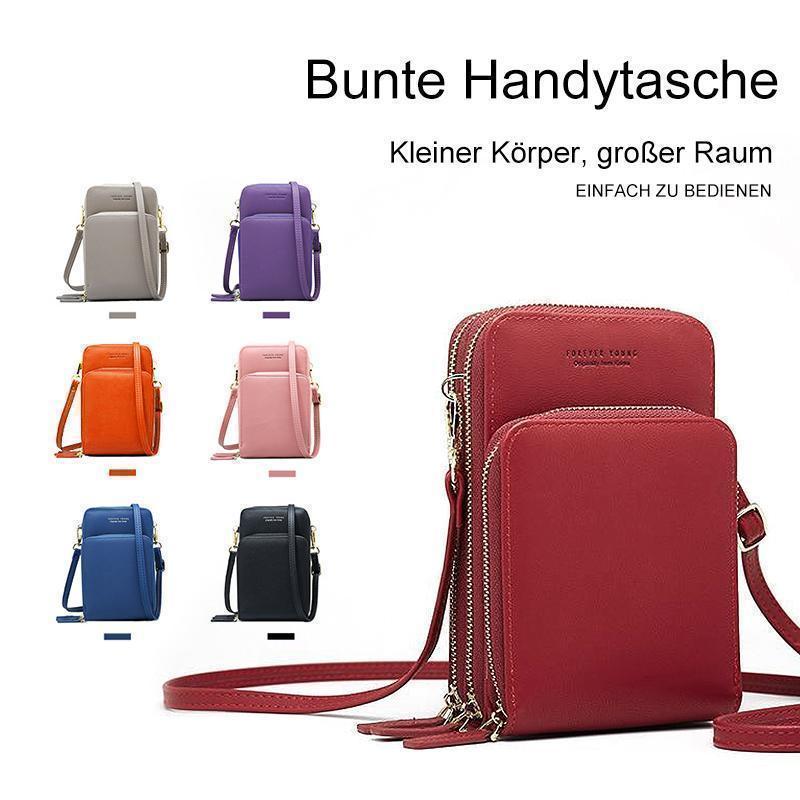 Bunte Umhängetasche Handytasche - hallohaus