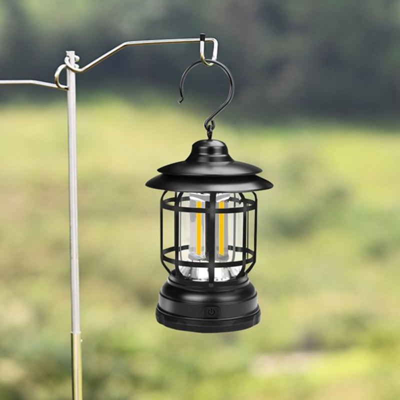 Klugeule Tragbare Retro Camping Lampe