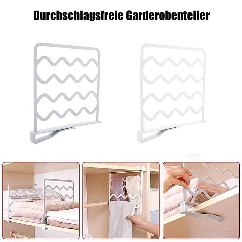 Durchschlagsfreie Garderobenteiler