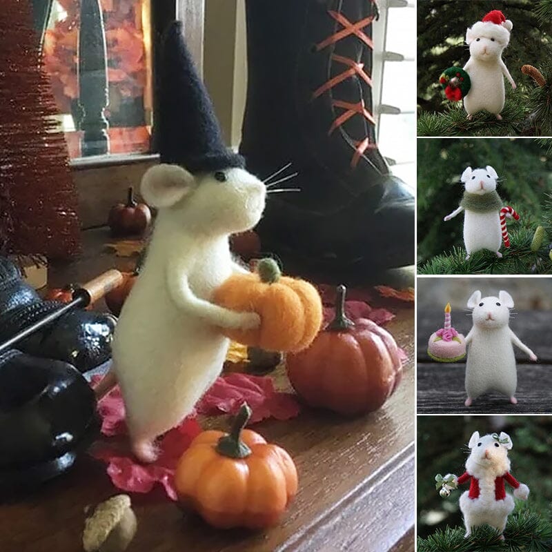 Filzmaus Halloween Ornament