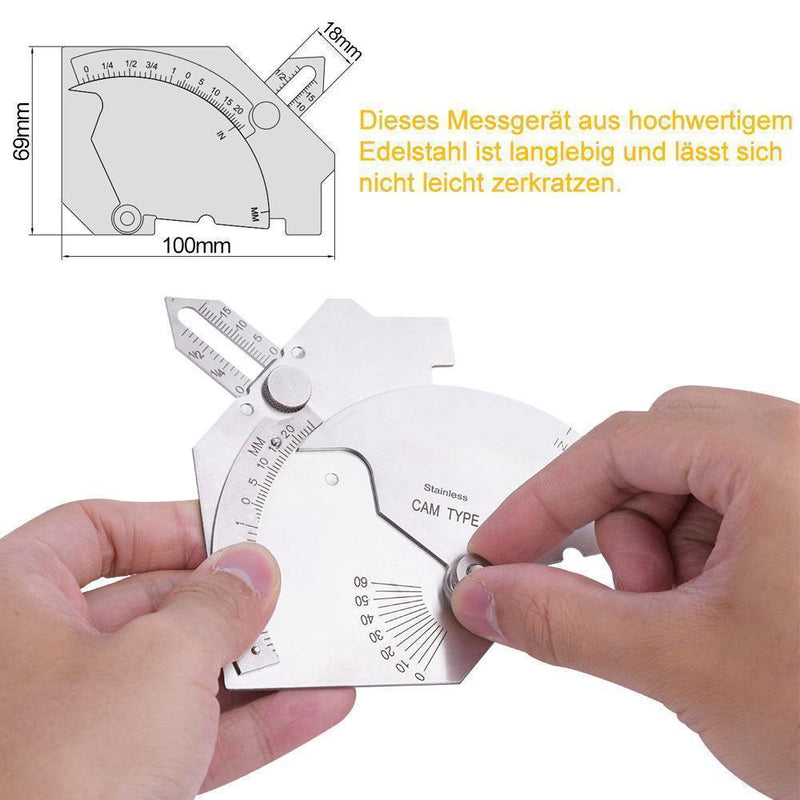 DOMOM® Fächerförmig Schweißlehre - hallohaus