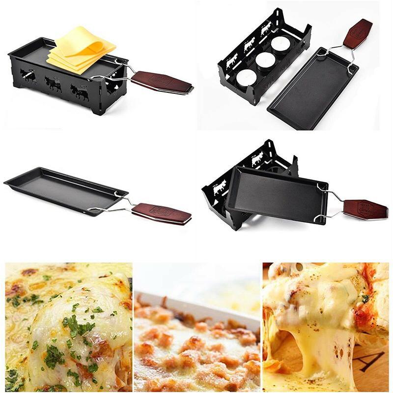 Antihaft-Käse-Raclette-Grillplatte