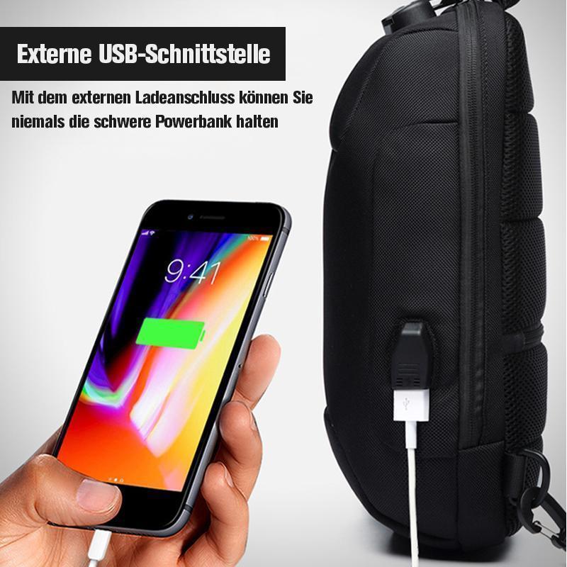 Anti-Diebstahl-Rucksack Mit 3-stelligem Schloss