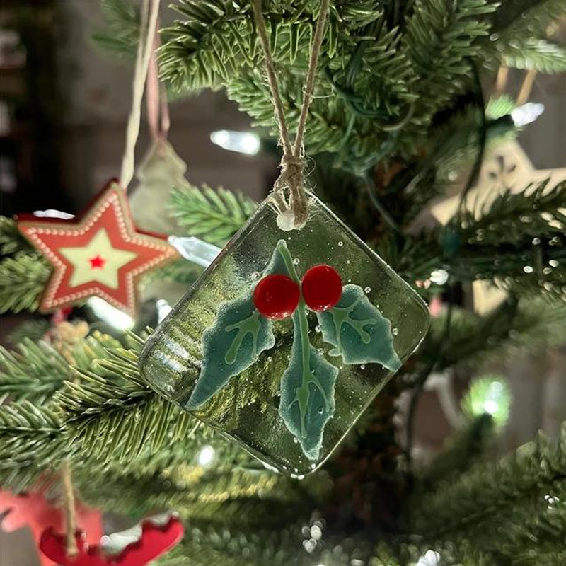 Weihnachtsbaum-Anhänger aus Glas