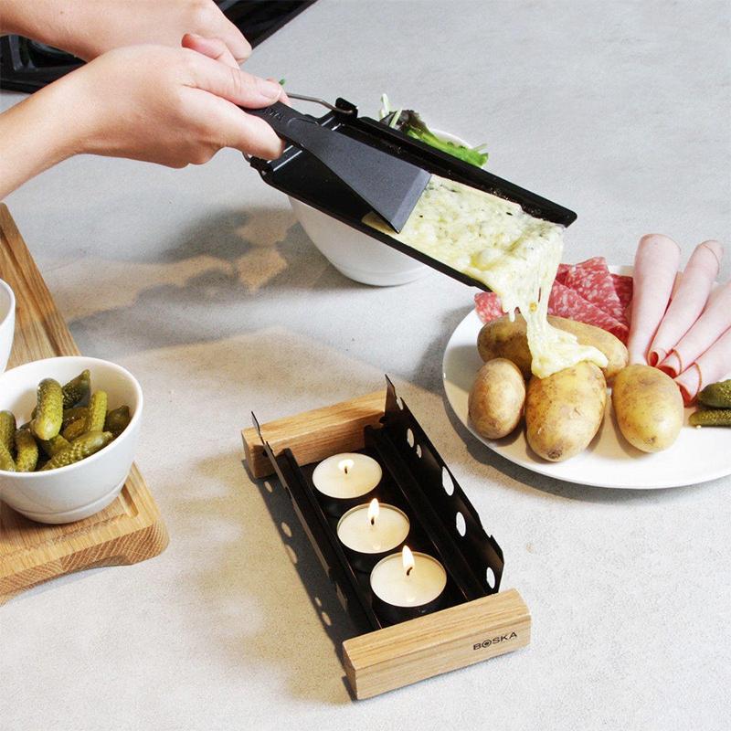 Antihaft-Käse-Raclette-Grillplatte