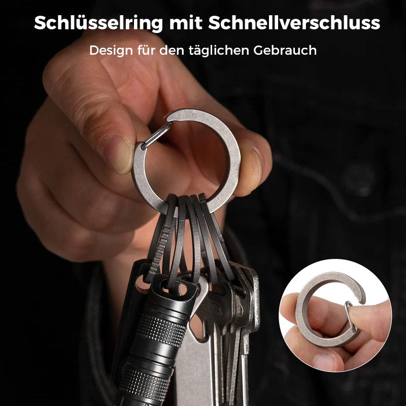 Karabiner Schlüsselanhänger Clip