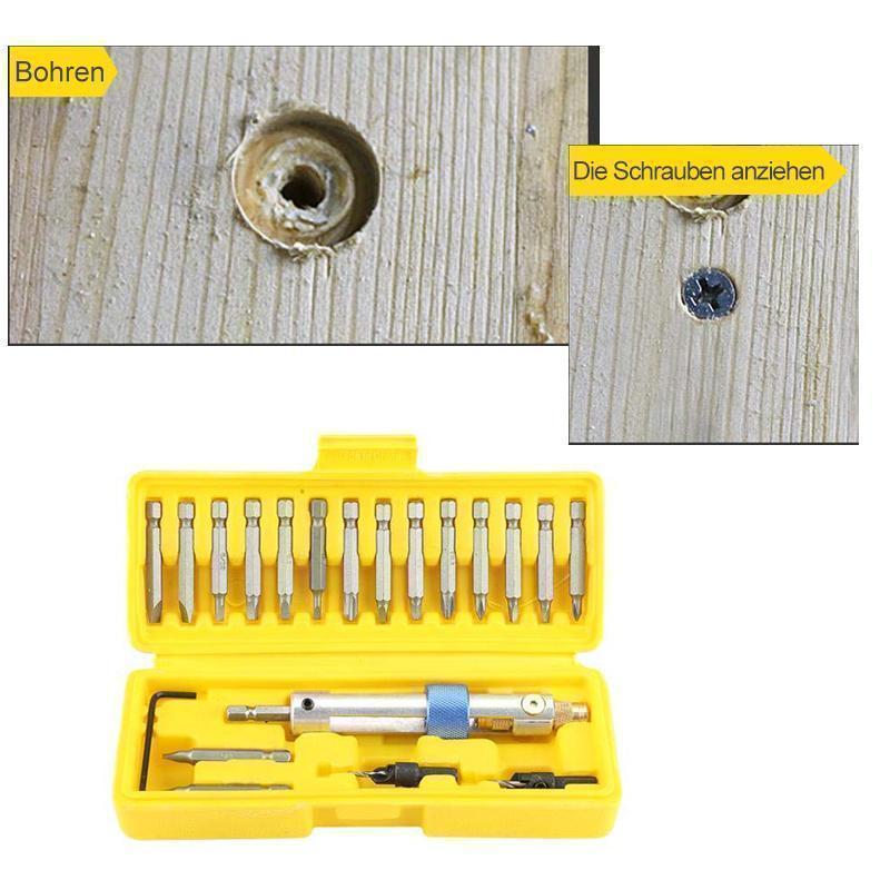 20 Stück Bohrschrauber Schraubenzieher Set - hallohaus