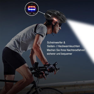 Erwachsenen Fahrradhelm mit Licht